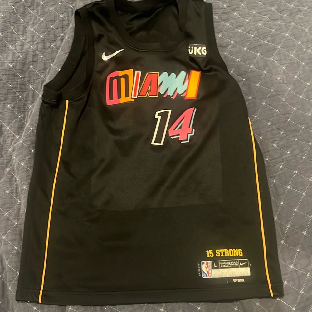 Tyler Herro retro jersey #14 mint condition. Worn once but it was too small.